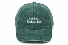 Custom Text Embroidered Cap Vintage Hat Personalized Gift