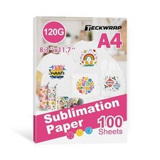 Sublimation 8.3 x 11.7 Inch 100 Sheets 120gsm Work with Sublimation Printer a...