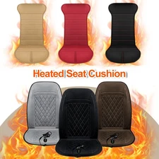 Luxury Heated Seat Cushion Universal 12V Car Seat Heated Cover Warmer Pad NEW
