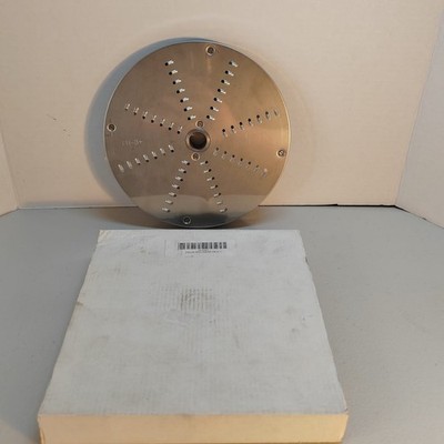 Commercial Stainless Steel Grating Disc FR-3+ Food Processor Attachment Blade