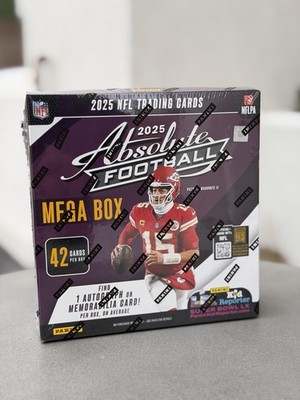 2025 Panini Absolute Football Factory Sealed Mega Box-Possible KABOOM Insert