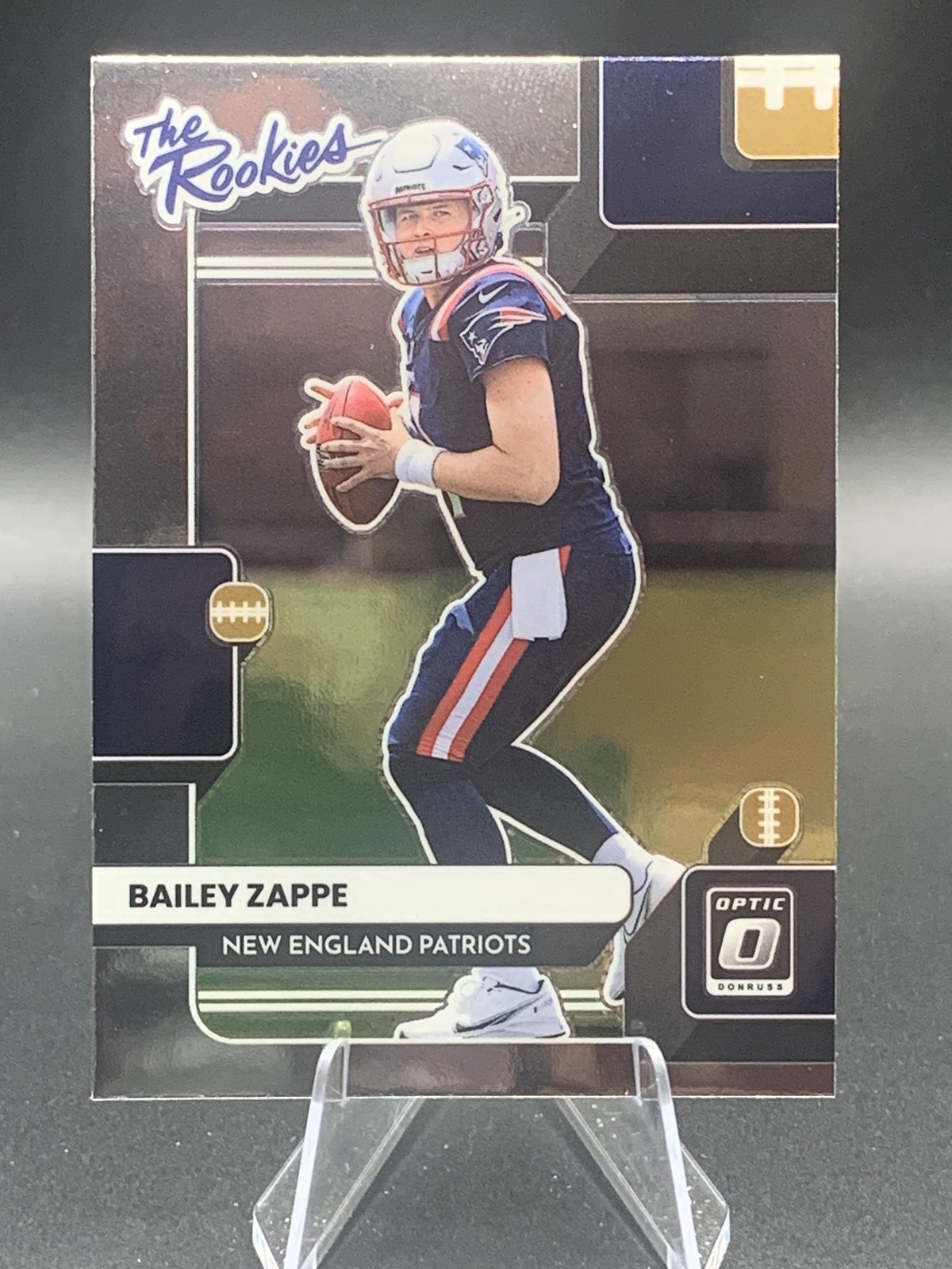 2022 Donruss Optic #TR-4 Bailey Zappe The Rookies