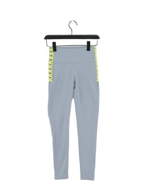 Fabletics Damen Leggings XS grau Polyester mit Elasthan, Nylon volle Länge