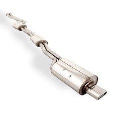 FOX Komplettanlage ab Kat.1x135x80 flachoval für BMW X3 E83 ab Bj. 04 2.5l 3.0l