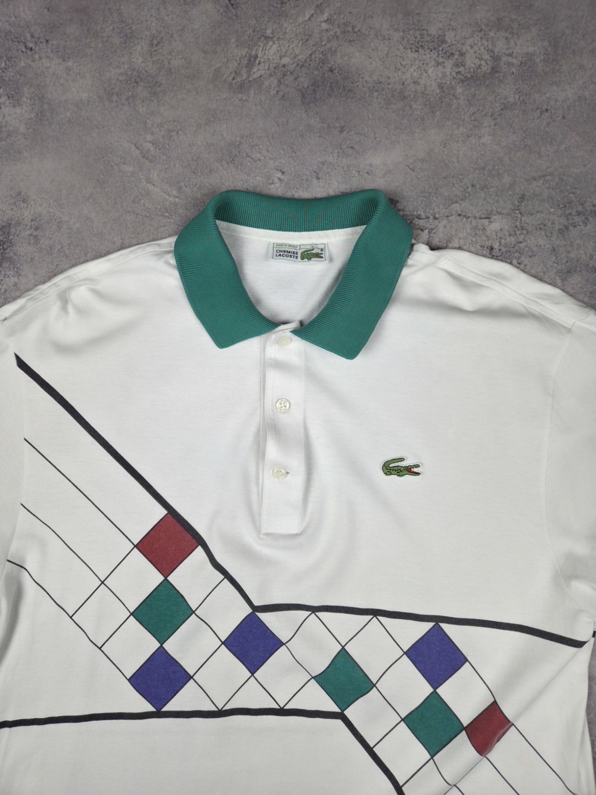 Vintage Lacoste Polo Shirt Golf Short Sleeve Men's Rare 90s Y2K Classic Size 4 thumbnail 2