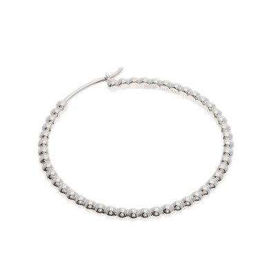 Van Cleef & Arpels  Perle Hoop (single) earring K18 White Gold  Ladies [Used]