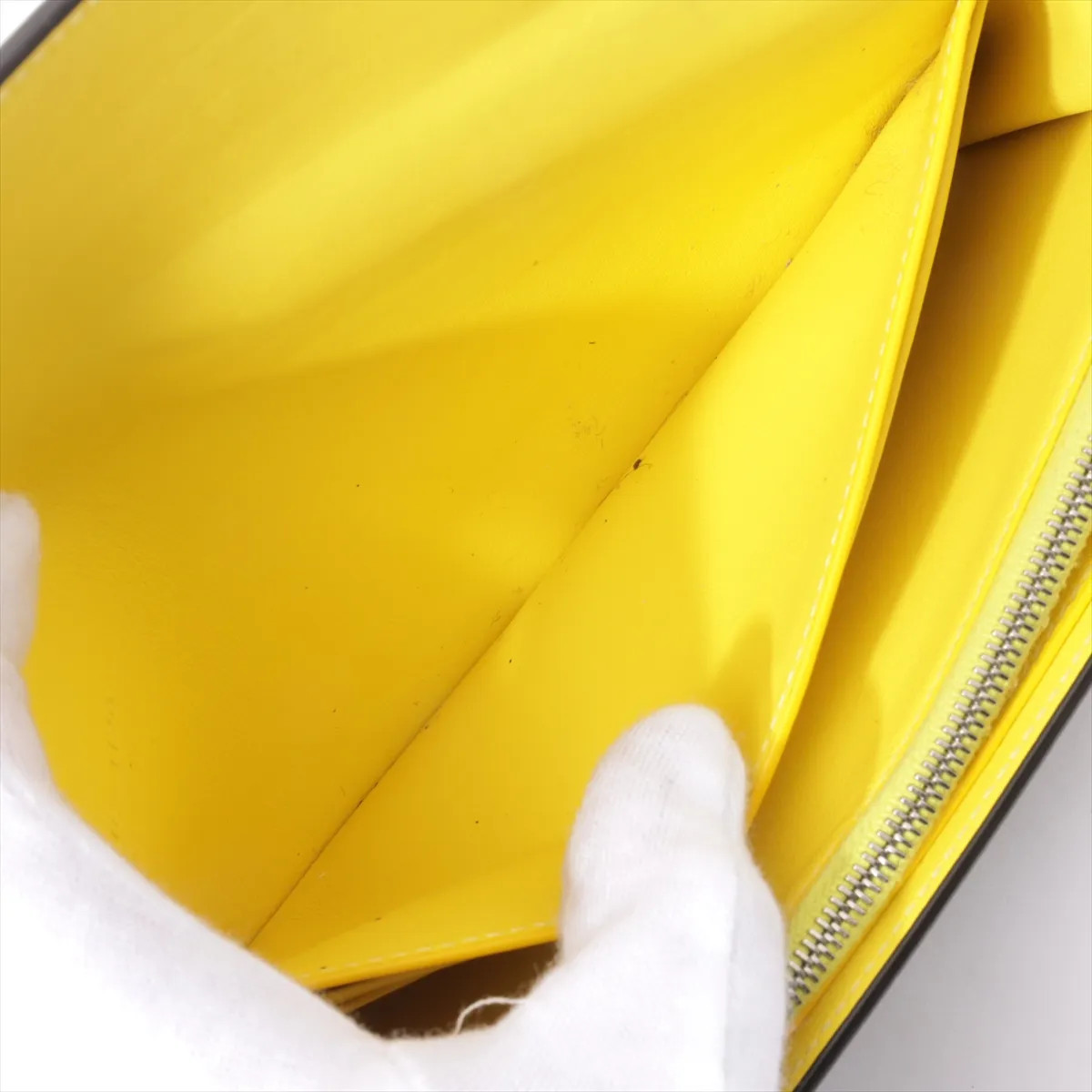 Celine Large Flap Multi Function Leather Long Wal… - image 4