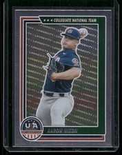 Aaron Nixon 2022 Panini USA Baseball Stars & Stripes Base Longevity USA #23