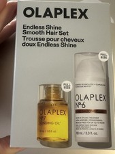 OLAPLEX Endless Shine Smooth Hair Set No.6 3.3oz No.7 Bonding Oil 1oz
