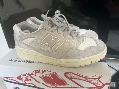 New Balance Aimé Leon Dore 550 Grey Suede Low Top Men's Sneakers BB550AC1