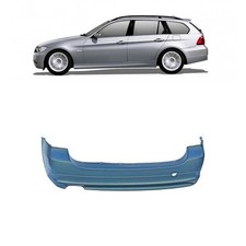 Stoßstange hinten für BMW 3er Touring (E91) LCI ohne Einparkhilfe ab 2008-2012