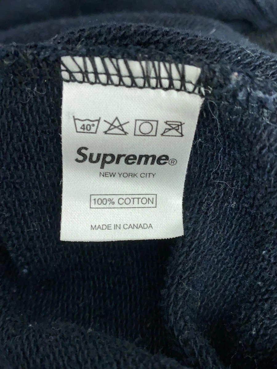 Felpa Supreme 2007 College L cotone stampa nera usata