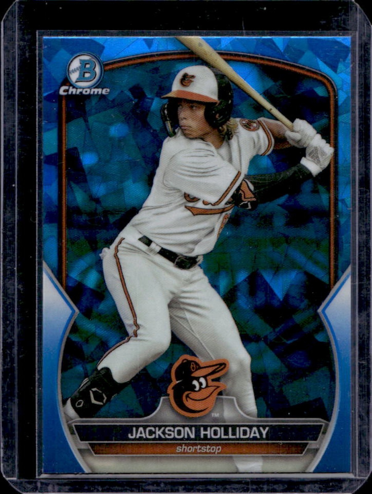 2023 Bowman Draft Sapphire Jackson Holliday Chrome Prospect #BDC-118 Orioles