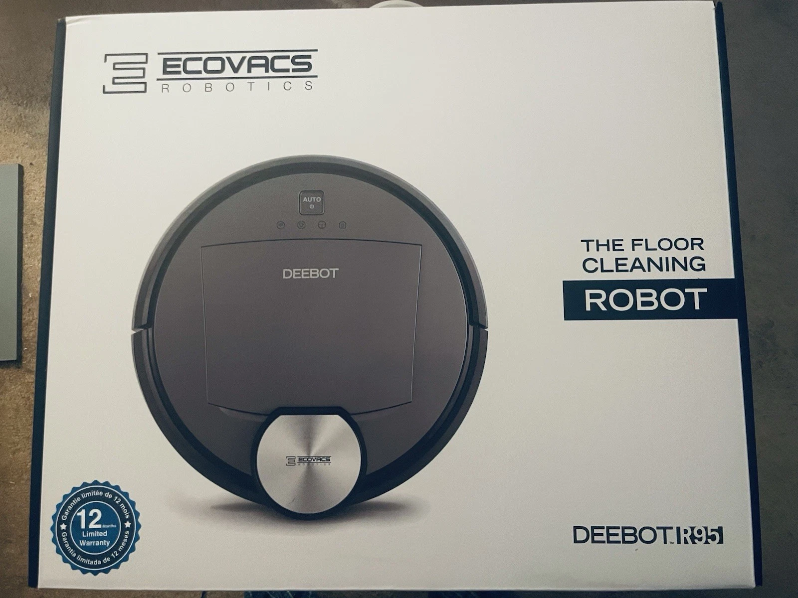 ECOVACS DEEBOT R95 Robotic Vacuum Cleaner