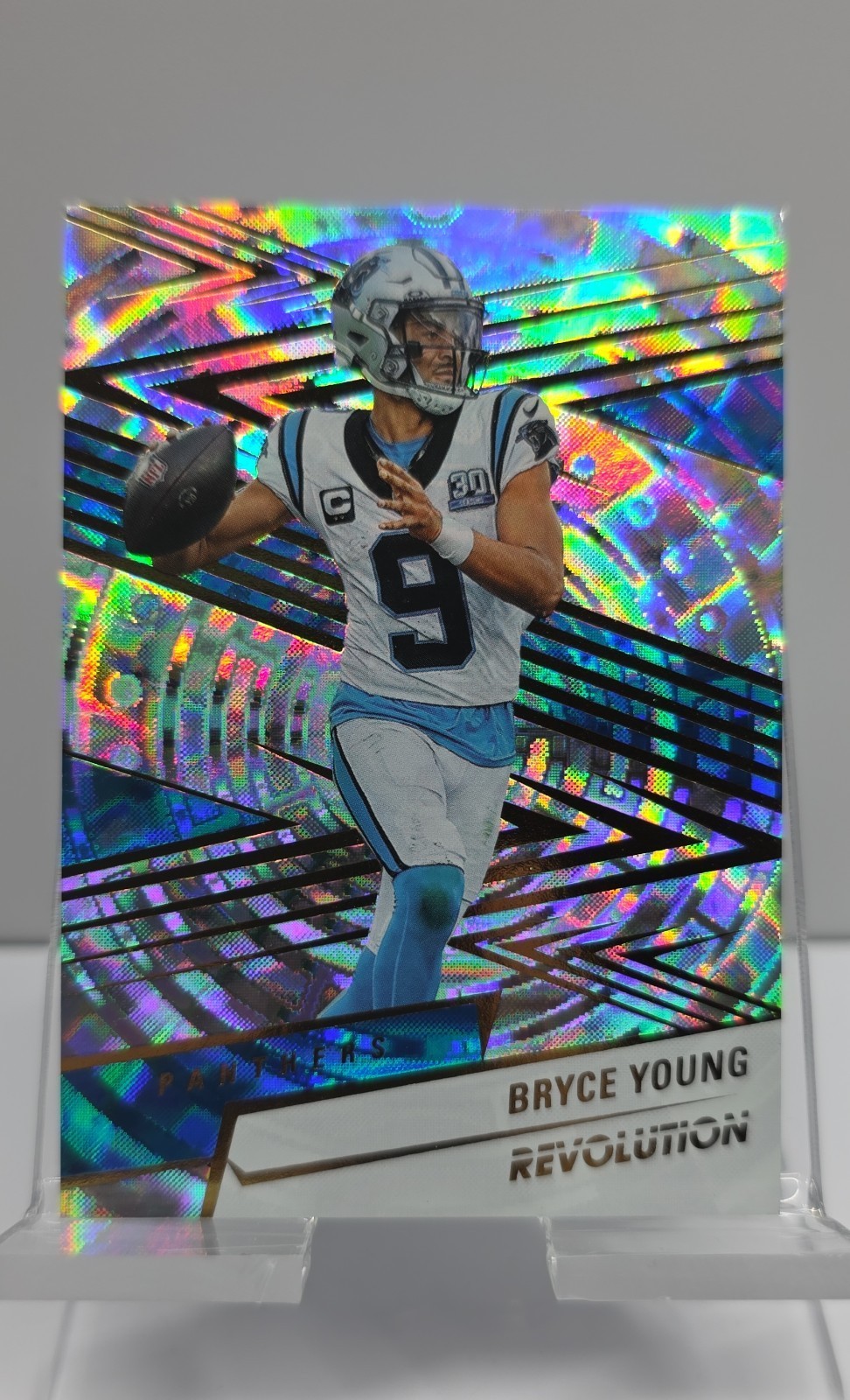 2025 Panini Revolution - Bryce Young #67 Fractal /99 Panthers 🔥 