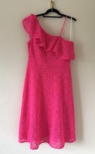 Lilly Pulitzer Women's Callisto Dress Pink Cosmo Sea Urchin Terry Lace Size 10