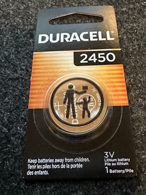 Duracell DL2450BPK 2450 Coin Cell Lithium Battery - 1 Count