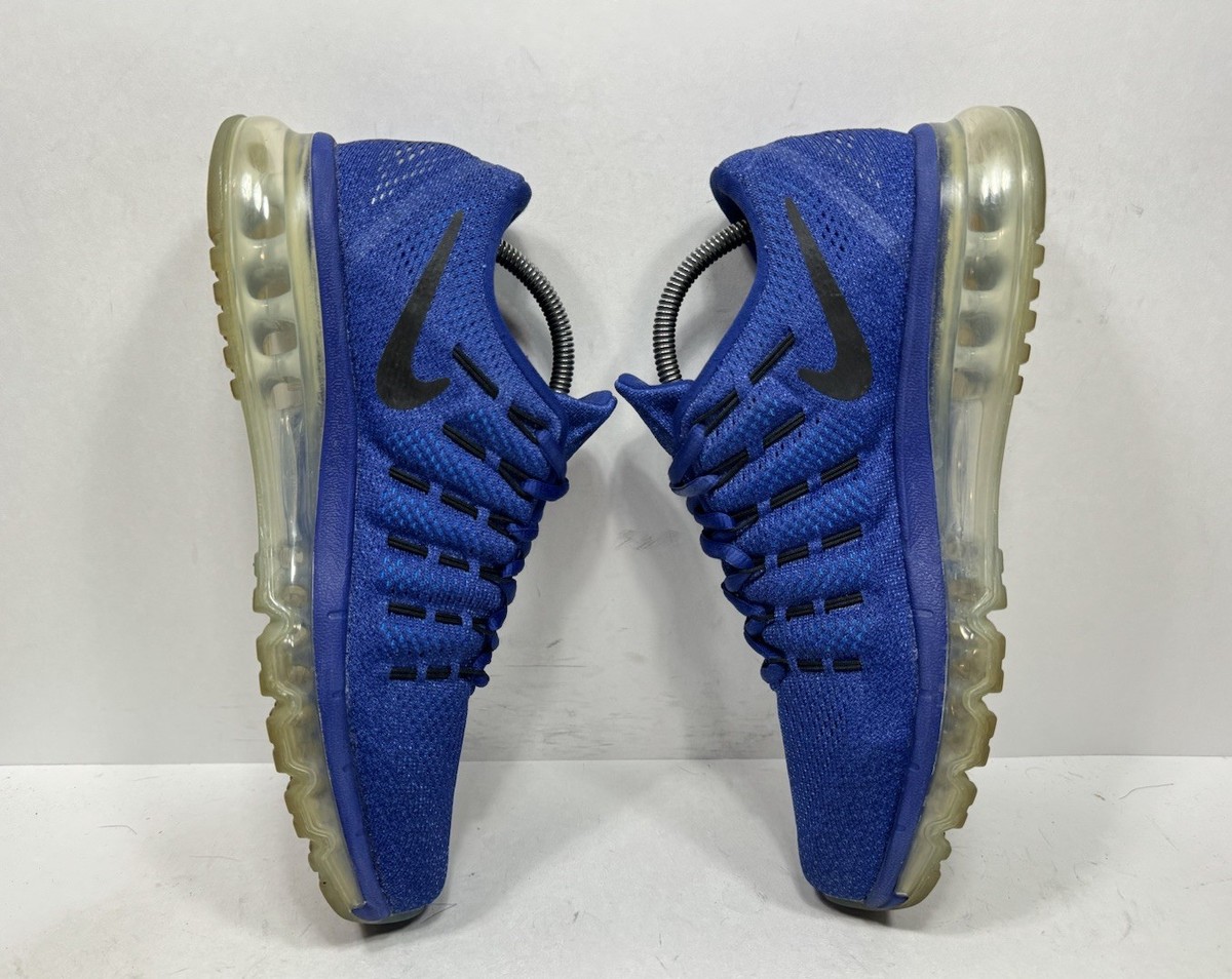 Nike Air Max 2013 Mens Deep Royal Blue Running Shoes 554886-411 Size 14 Nike Air Max 1  main image 3