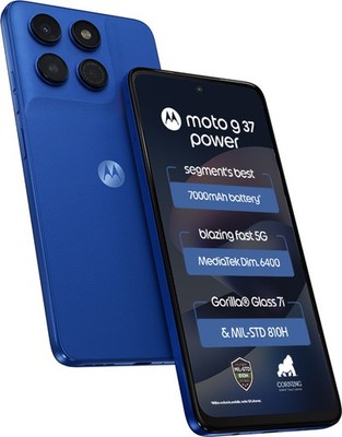 MOTOROLA g37 power (Nautical Blue 128 GB 8GB RAM) Dimensity 6400 Global Version