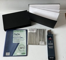 BACK TO SCHOOL BUNDLE  SKETCHBOOK. PENCILS ETC- FOR ART GCSE & A LEVEL STUDENTS 
