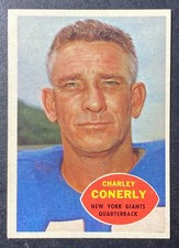 1960 Topps - Charlie Conerly #72  EX/EX-MINT
