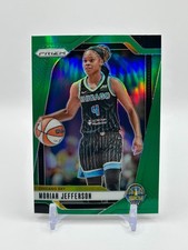 2024 Panini Prizm WNBA Moriah Jefferson Green Prizm #131 Chicago Sky