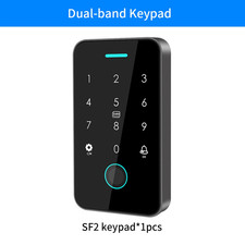 Dual RFID 125Khz 13.56Mhz NFC Tuya Outdoor Fingerprint Access Control Keypad IP6