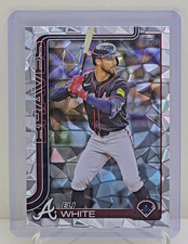 2025 Topps Update Series Eli White Braves Diamante Foil #US189
