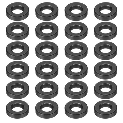 #ad 24 Pcs Carbon Steel Flat Washer Fits M8 x 18mm x 5mm Black Washer Fits $19.07