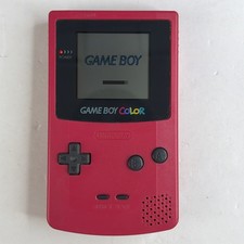 Nintendo OEM GameBoy Color Handheld Game Console Berry Pink CGB-001