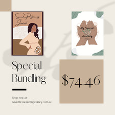 Sacred Pregnancy Journal + My Sacred Journey;...