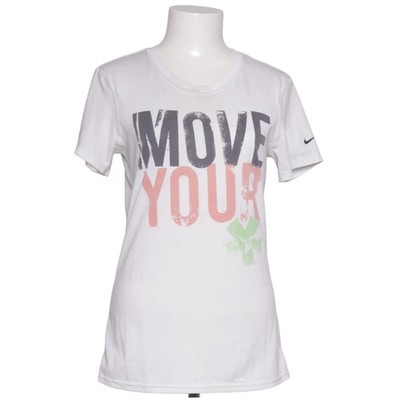 Nike, T-shirt, Größe: S, Weiß/Mehrfarbig, Print, Damen #fKn