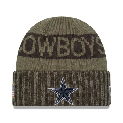 Dallas Cowboys Beanie NFL New Era Salute to Service 2025 Wintermütze Knit Mütze
