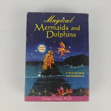 Magical Mermaids And Dolphins - Doreen Virtue 44-Card Oracle Deck And Guidebook