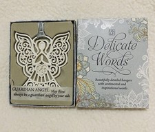 Guardian Angel Hanging Ornament – Inspirational Sentimental Decorative Plaque