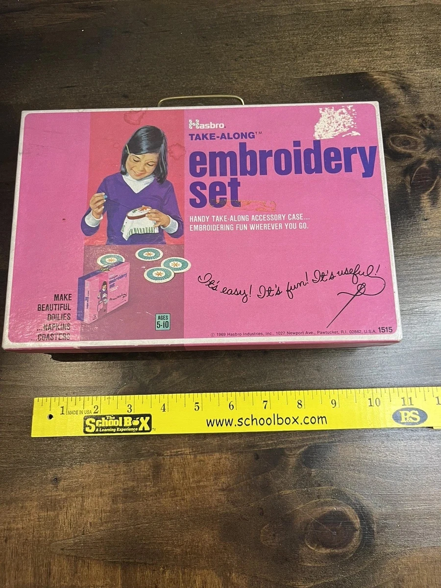 Vintage 1967 Take-a-long Sewing Set by HASBRO