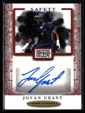 Jovan Grant 2021 SAGE Premier Draft #A31 Autographs Red Merrimack Auto