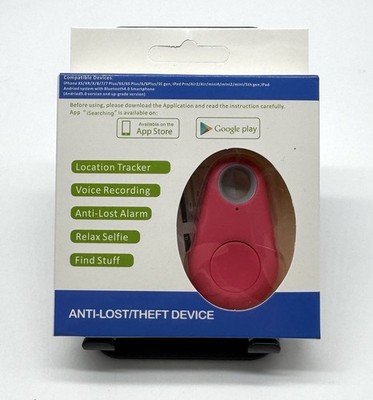 iTag Bluetooth v4.0 Tracker Anti Theft/lost for Andriod and iPhone *Pink*
