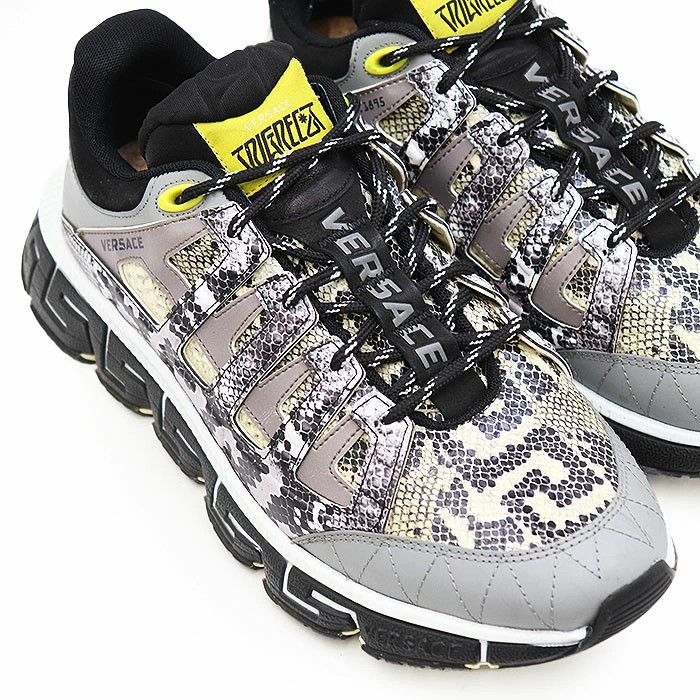 VERSACE Gianni  Sneakers TRIGRECA Python Pattern … - image 10