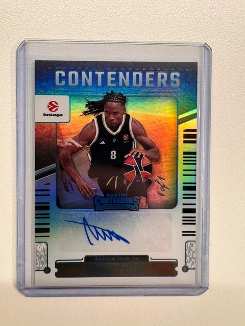 Panini Euroleague contenders 2025-26 Melvin Ajinca contenders auto  /1  1 of 1