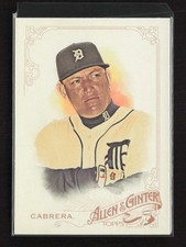 2015 Topps Allen & Ginter #187 Miguel Cabrera Detroit Tigers Near Mint or Better