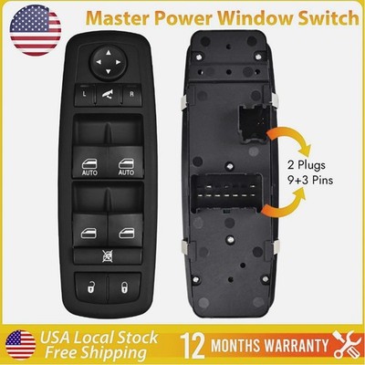 Front Door Power Window Control Switch For Dodge Ram 1500 2500 3500 2013- 2016