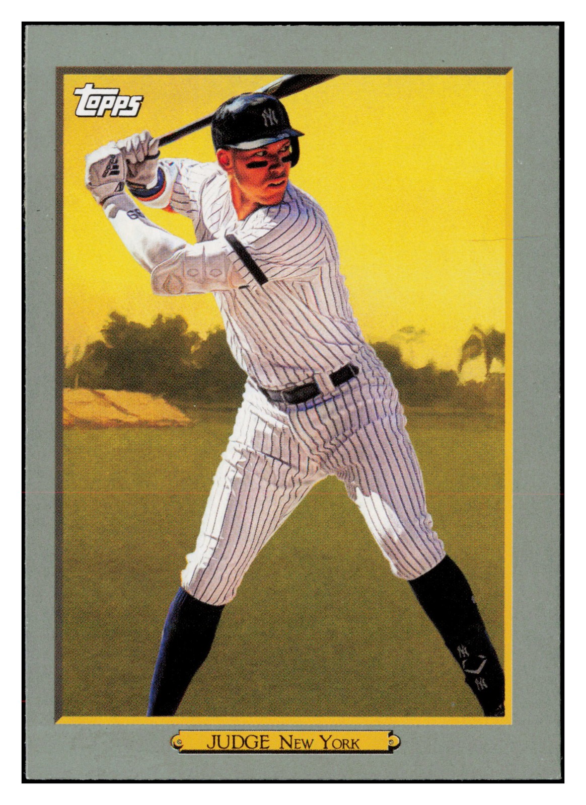 2020 Topps #OTR-31 Aaron Judge Turkey Red 2020 Box Toppers