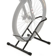Upgraded 4" Wide Tire Floor Bike Stand Rack, Heavy Duty Garage Indoor Bike St...