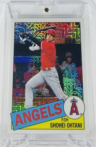 New ListingShohei Ohtani RARE REFRACTOR MOJO INVESTMENT CARD TOPPS ROOKIE OF THE YEAR MVP