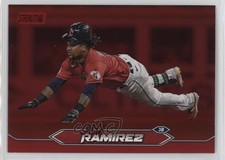2024 Topps Stadium Club Red Foil Jose Ramirez José Ramírez #49 19nh