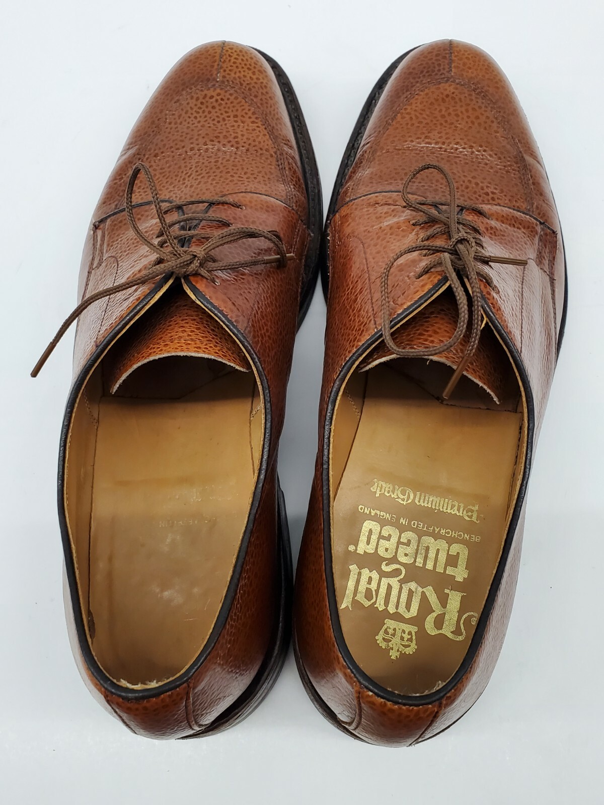 CHURCH’S ROYAL TWEED CHEANEY SPLIT TOE DERBY SHOES ME… Gem