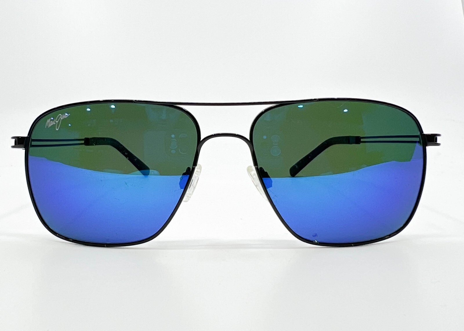 Maui Jim Haleiwa MJ32802 Sunglasses Black Frame blue lens 5616140