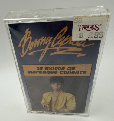15 Exitos de Merengue Caliente Bonny Cepeda Cassette Tape New Sealed Old Stock