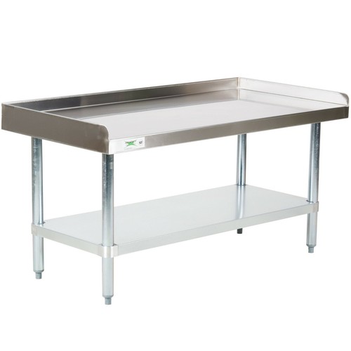 24" x 48" Stainless Steel Work Prep Tables Commercial Equipment Stand Undershelf - Picture 10 of 12
